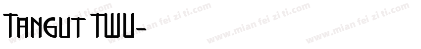Tangut TWU字体转换